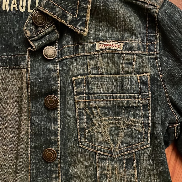 Crop Denim Jacket - Picture 3 of 5